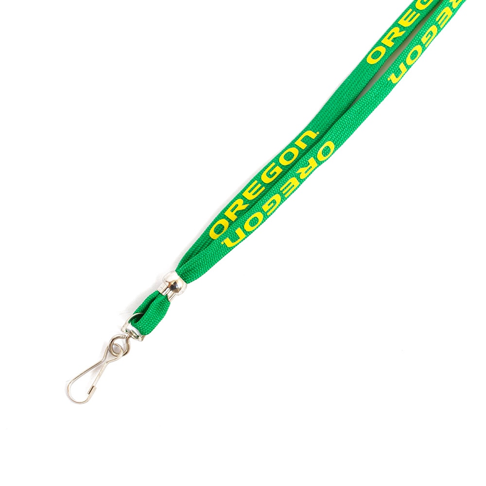 Oregon, Lanyard, 3/8", Kelly Green